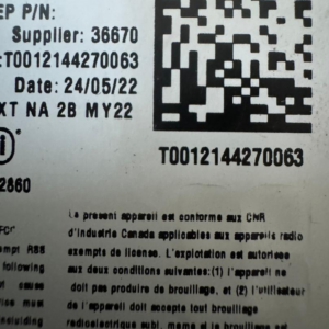 Anti-Theft/Unlock Radio Code Service